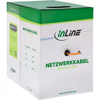 InLine kieto laido montavimo kabelis 250MHz S/STP Cat.6 CU AWG23 halogen-free 50m