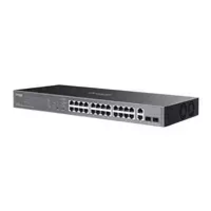 Valdomas jungiklis TP-LINK OMADA ES228GP 26x GbE 24x PoE+ – stelažinis, valdomas