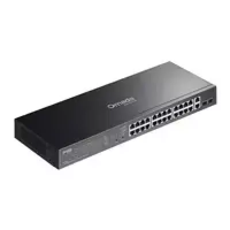Valdomas jungiklis TP-LINK OMADA ES228GP 26x GbE 24x PoE+ – stelažinis, valdomas