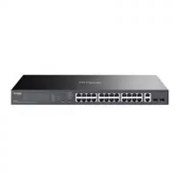 Valdomas jungiklis TP-LINK OMADA ES228GP 26x GbE 24x PoE+ – stelažinis, valdomas