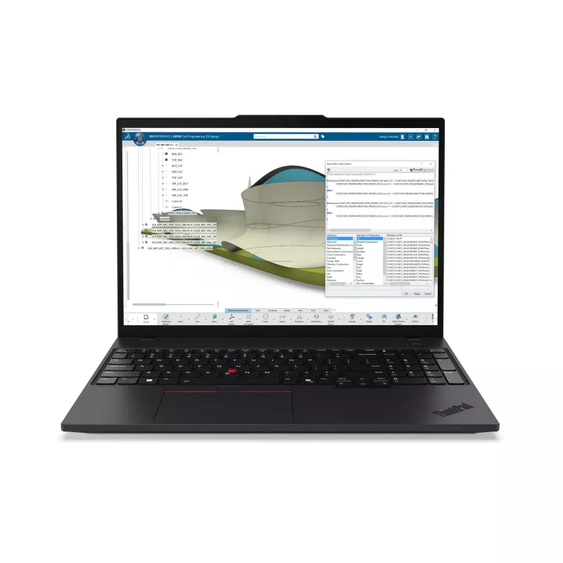 Lenovo ThinkPad P16s Gen 4 (AMD) Copilot+ PC – nešiojama darbo stotis, 16 colių WUXGA, AMD Ryzen AI 9 HX PRO 370, 96 GB DDR5, 1 TB SSD, Ubuntu Linux, juoda