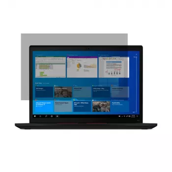 Bevidinis privatumo filtras nešiojamam kompiuteriui Lenovo 4XJ1U03945 33,8 cm (13,3 col.) 16:10, 85% šviesos pralaidumas, 30° žiūrėjimo kampas