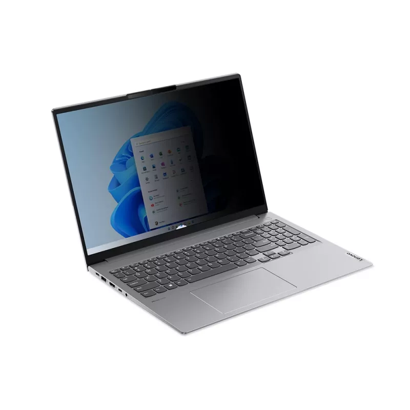 Bevielis privatumo filtras nešiojamam kompiuteriui Lenovo 4XJ1U03940, 40,6 cm (16 colių), 16:10, 85% šviesos pralaidumas, 30° žiūrėjimo kampas