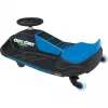 Elektrinis drift kartas Razor Crazy Cart Shift — mėlynas, 90 W variklis, 12 V baterija, iki 13 km/h, maks. svoris 54 kg