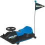 Elektrinis drift kartas Razor Crazy Cart Shift — mėlynas, 90 W variklis, 12 V baterija, iki 13 km/h, maks. svoris 54 kg
