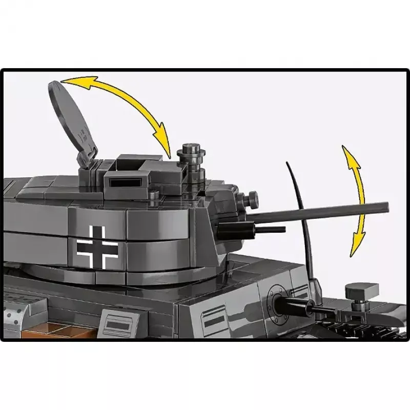 Konstruktorius Cobi Blocks Panzer 38 VZ.38 690 elementų – mastelinis modelis