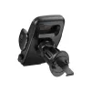 Laikiklis telefonui į automobilio ventiliacijos groteles Crong Carclip Air Vent (mobiliems telefonams), juoda/karbonas