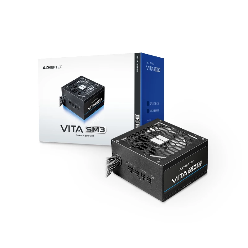 Maitinimo blokas CHIEFTEC Vita BPX-650-C 650 W, 20+4 pin ATX, 80 PLUS Bronze, juodas