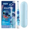 Rotacinė dantų šepetėlio rankena vaikams Oral-B iO Kids Stitch mėlyna