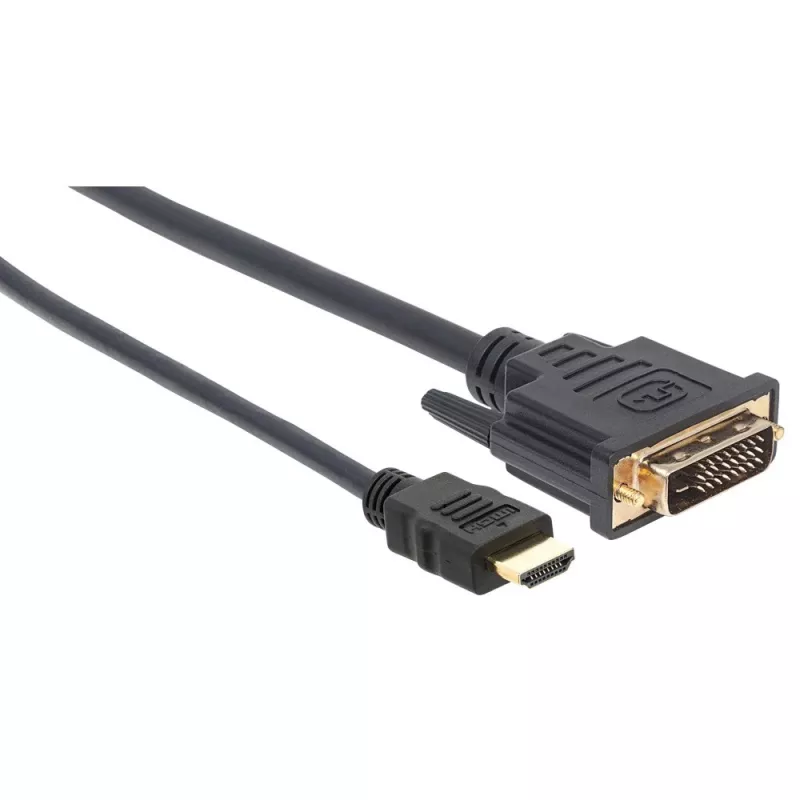 Techly HDMI į DVI-D laidas 3 m ICOC HDMI-D-030