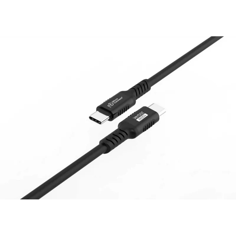 MicroConnect USB-C į USB-C Premium kabelis, USB4 20 Gbps, 5 m (MC-USB4-CC20LQ-5)