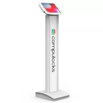 Prietaiso stovas planšetei Compulocks VESA Brandable Floor Stand baltas
