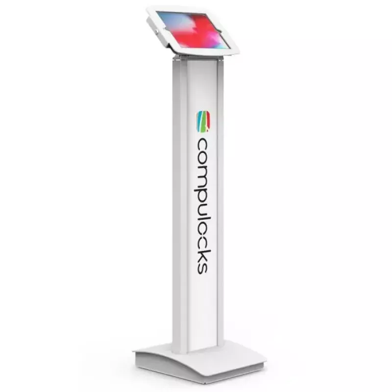 Prietaiso stovas planšetei Compulocks VESA Brandable Floor Stand baltas