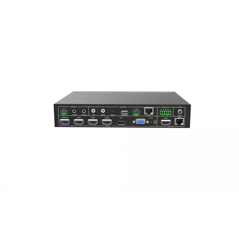 VivoLink HDBaseT Seamless Scaler rinkinys VL120026-C1 – profesionalus HDBaseT vaizdo mastelio keitiklis AV signalų paskirstymui