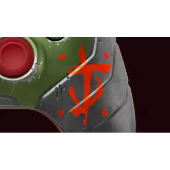 Žaidimų pultas Microsoft Xbox Wireless Controller DOOM: The Dark Ages Limited Edition, Bluetooth/USB, įvairiaspalvis, AA baterija, USB‑C