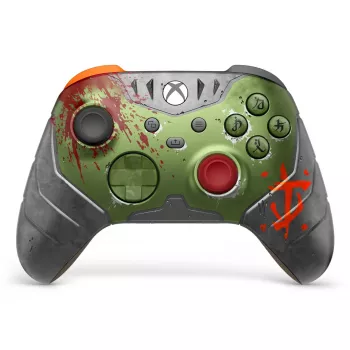 Žaidimų pultas Microsoft Xbox Wireless Controller DOOM: The Dark Ages Limited Edition, Bluetooth/USB, įvairiaspalvis, AA baterija, USB‑C