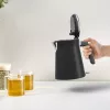 Elektrinis virdulys Tefal KI6668E0 — 1,7 L, 2400 W, nerūdijančio plieno korpusas, juodas