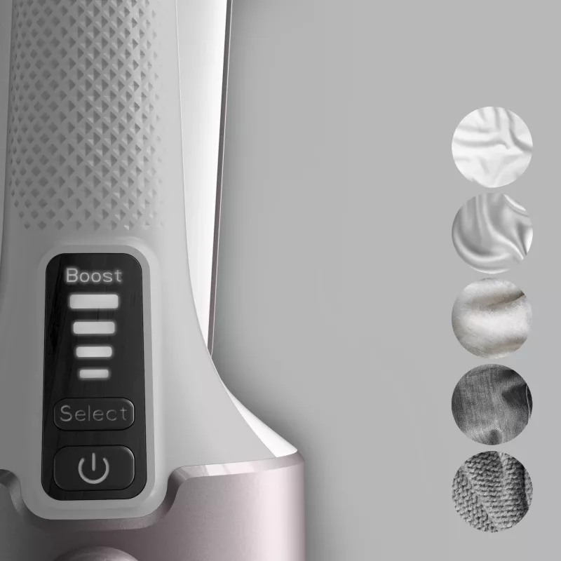 Tefal Pure Force DT8765E0 nešiojamas garinis lygintuvas 0,18 L 1800 W juoda, cinamono spalva