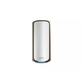 NETGEAR Orbi 970 Series Quad-Band WiFi 7 belaidžio tinklo palydovas, pilka spalva, vidinės antenos