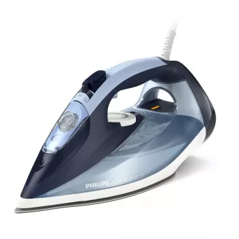 Lyginimo lygintuvas Philips DST7020/20 — 2800 W, SteamGlide Plus padas, 50 g/min nuolatinis garas, 250 g/min garo smūgis, 0,3 L talpa, mėlyna