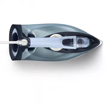 Lyginimo lygintuvas Philips DST7020/20 — 2800 W, SteamGlide Plus padas, 50 g/min nuolatinis garas, 250 g/min garo smūgis, 0,3 L talpa, mėlyna