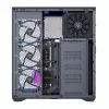 Korpusas MODECOM Volcano SPACE XL ARGB Full Tower — pilno dydžio, E-ATX, grūdintas stiklas, ARGB, iki 440 mm GPU