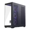 Korpusas MODECOM Volcano SPACE XL ARGB Full Tower — pilno dydžio, E-ATX, grūdintas stiklas, ARGB, iki 440 mm GPU