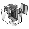 Korpusas MODECOM Volcano SPACE XL ARGB Full Tower — pilno dydžio, E-ATX, grūdintas stiklas, ARGB, iki 440 mm GPU