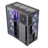 Korpusas MODECOM Volcano SPACE XL ARGB Full Tower — pilno dydžio, E-ATX, grūdintas stiklas, ARGB, iki 440 mm GPU