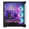 Korpusas MODECOM Volcano SPACE XL ARGB Full Tower — pilno dydžio, E-ATX, grūdintas stiklas, ARGB, iki 440 mm GPU