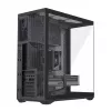 Full-Tower korpusas MODECOM Volcano SPACE XL NF — juodas, grūdintas stiklas, ARGB, palaiko micro-ATX, iki 44 cm GPU, 3×3,5 colio/4×2,5 colio vietos, USB-A 2×, USB-C 1×