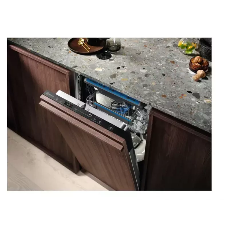 Įmontuojamas indaplovė Electrolux EEM43211L, siaura 45 cm, 10 komplektų, 44 dB, 8 programos, AirDry