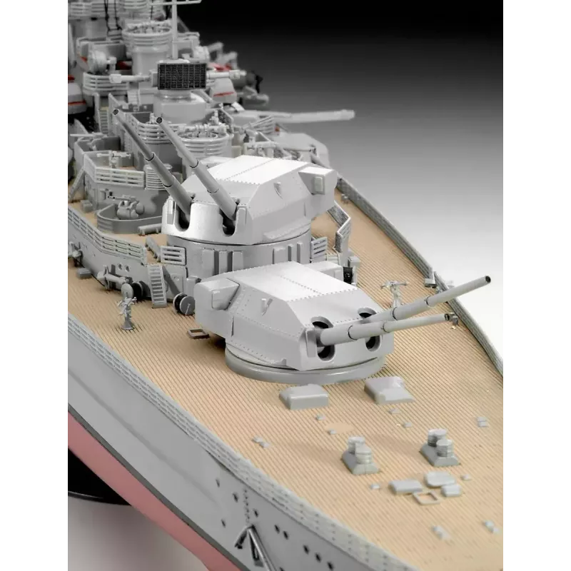 Laivo modelis Revell Bismarck surinkimo rinkinys 1:350