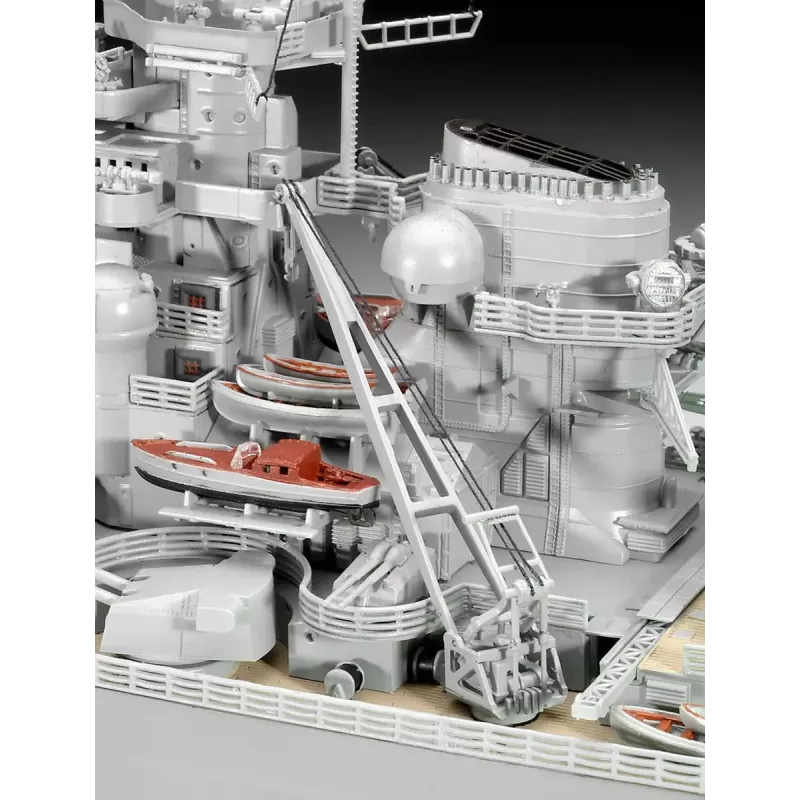 Laivo modelis Revell Bismarck surinkimo rinkinys 1:350