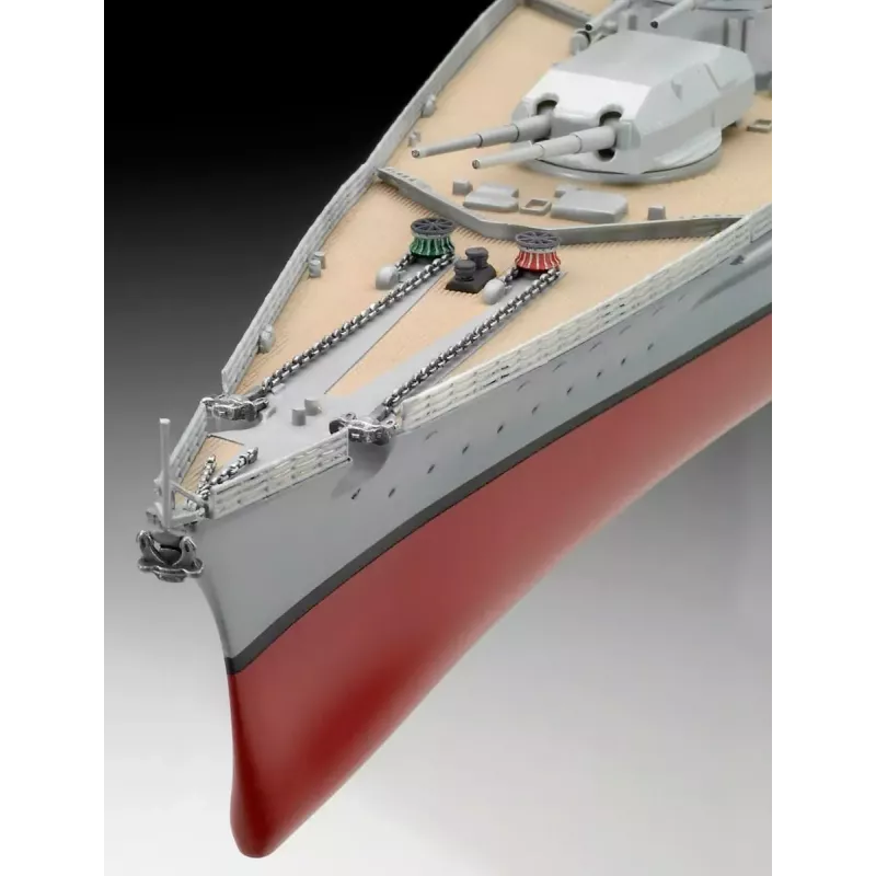 Laivo modelis Revell Bismarck surinkimo rinkinys 1:350