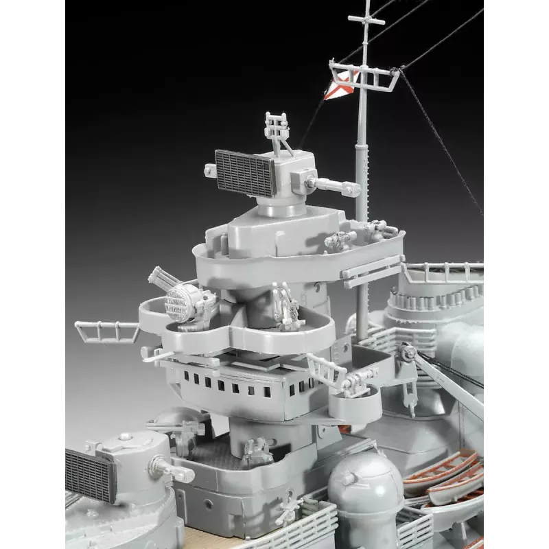 Laivo modelis Revell Bismarck surinkimo rinkinys 1:350
