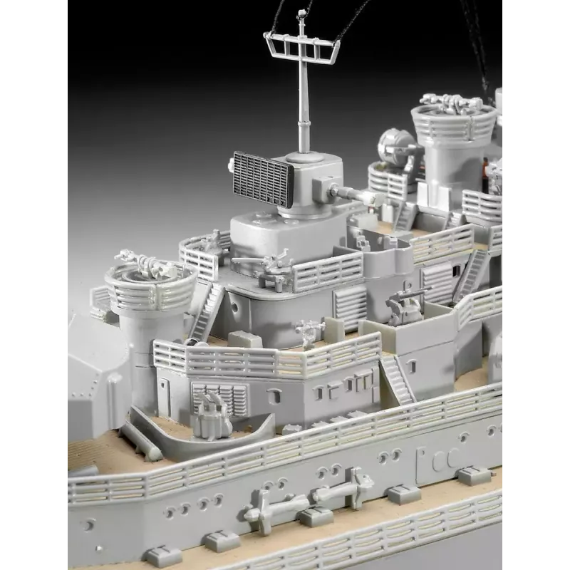 Laivo modelis Revell Bismarck surinkimo rinkinys 1:350