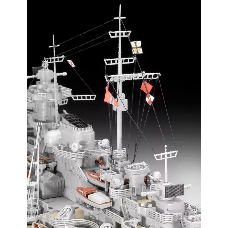 Laivo modelis Revell Bismarck surinkimo rinkinys 1:350