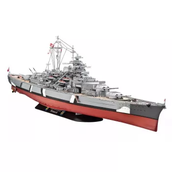 Laivo modelis Revell Bismarck surinkimo rinkinys 1:350