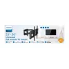 Galinis TV stovas Philips SQM9640/00, 58,4 cm–2,18 m (23–86 col.), iki 55 kg, VESA 200x100–600x400, pakreipimas ±15°, pasukimas 180° – juodas