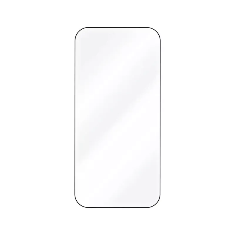 Apsauginis stiklas FIXED Apple iPhone 17 Pro — grūdintas, juodas, Armor su antistatine danga ir AR sluoksniu