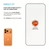 Apsauginis stiklas FIXED Apple iPhone 17 Pro — grūdintas, juodas, Armor su antistatine danga ir AR sluoksniu