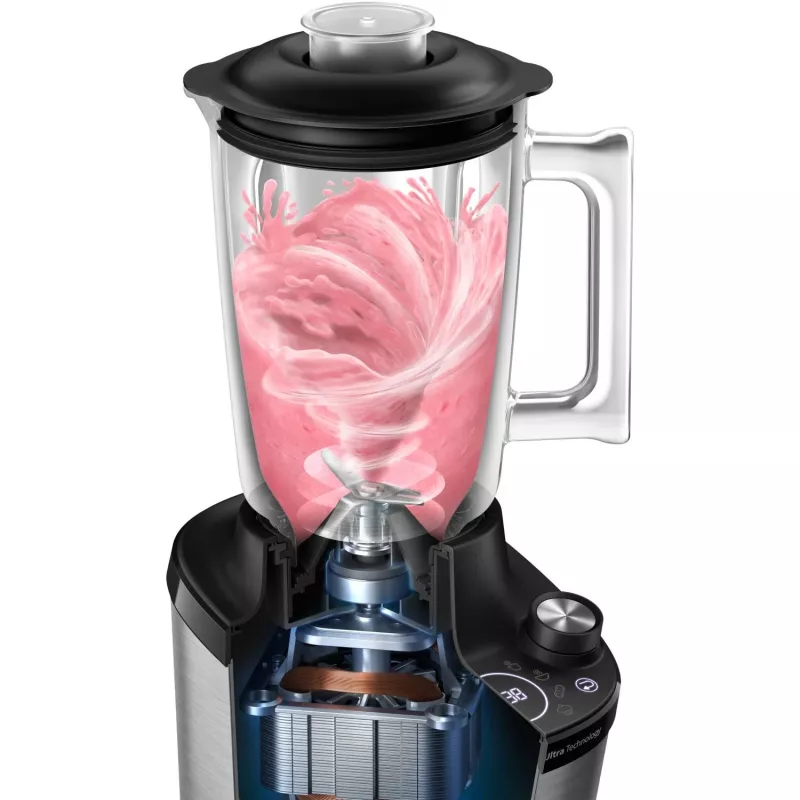 Stalo blenderis Philips 7000 serijos HR3760/10 Juodas Nerūdijantis plienas