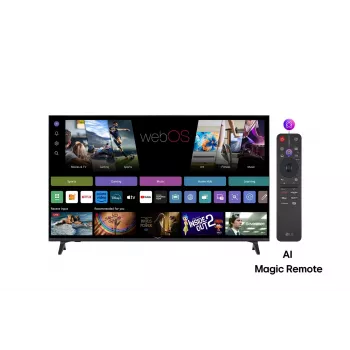LG QNED AI 65QNED70A6A televizorius 165,1 cm (65 col.) 4K Ultra HD Smart TV Wi-Fi juodas