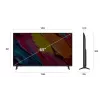 LG QNED AI 65QNED70A6A televizorius 165,1 cm (65 col.) 4K Ultra HD Smart TV Wi-Fi juodas