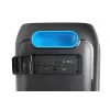 Garsiakalbių sistema BLAUPUNKT PB60X – 120 W RMS, Bluetooth A2DP, FM, LED ekranas, 7000 mAh baterija, 18 h, AUX, nuotolinis valdymas, 568×322×321 mm