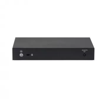 Dahua Technology PoE PFS3010-8ET-96-V2 tinklo jungiklis, nevaldomas, Gigabit Ethernet (10/100/1000), Power over Ethernet (PoE), juodas
