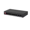 Dahua Technology PoE PFS3010-8ET-96-V2 tinklo jungiklis, nevaldomas, Gigabit Ethernet (10/100/1000), Power over Ethernet (PoE), juodas