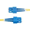 StarTech.com 30m SC į SC (UPC) OS2 vienmodis dvigubas šviesolaidinis kabelis, 9/125µm, 40G/100G zipcord, atsparus lenkimui, maži įterpimo nuostoliai – LSZH šviesolaidinis jungiamasis laidas