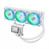Vandens aušintuvas ASUS MAX Gaming LC 360 ARGB LCD White Edition, 120 mm ventiliatoriai, palaiko AM4/AM5/LGA1700
